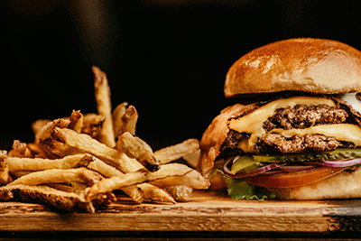 double cheeseburger